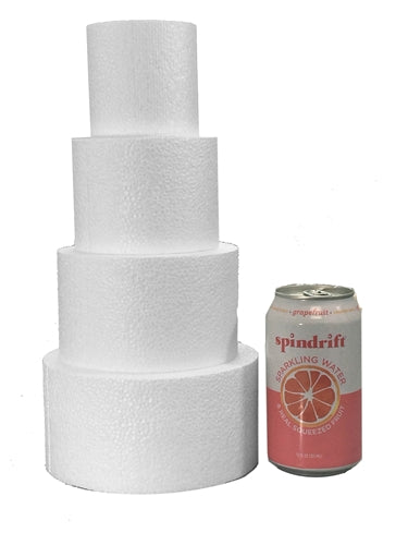 6 x 5 Round Styrofoam Cake Dummy