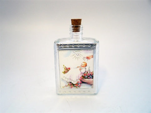 Botella de vidrio para agua bendita de 3.25 - Guadalupe (12) – LACrafts