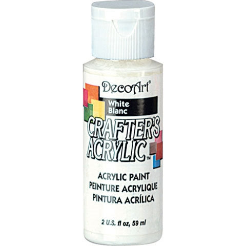Decoart Crafter's Acrylic Paint 2oz - Antique White