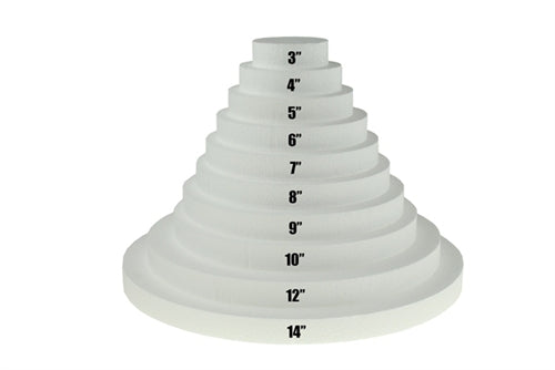 Styrofoam Cones 4 in., 2 1/2 in. (pack of 12) 